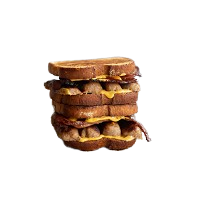 Bacon & Sausage Sandwich 